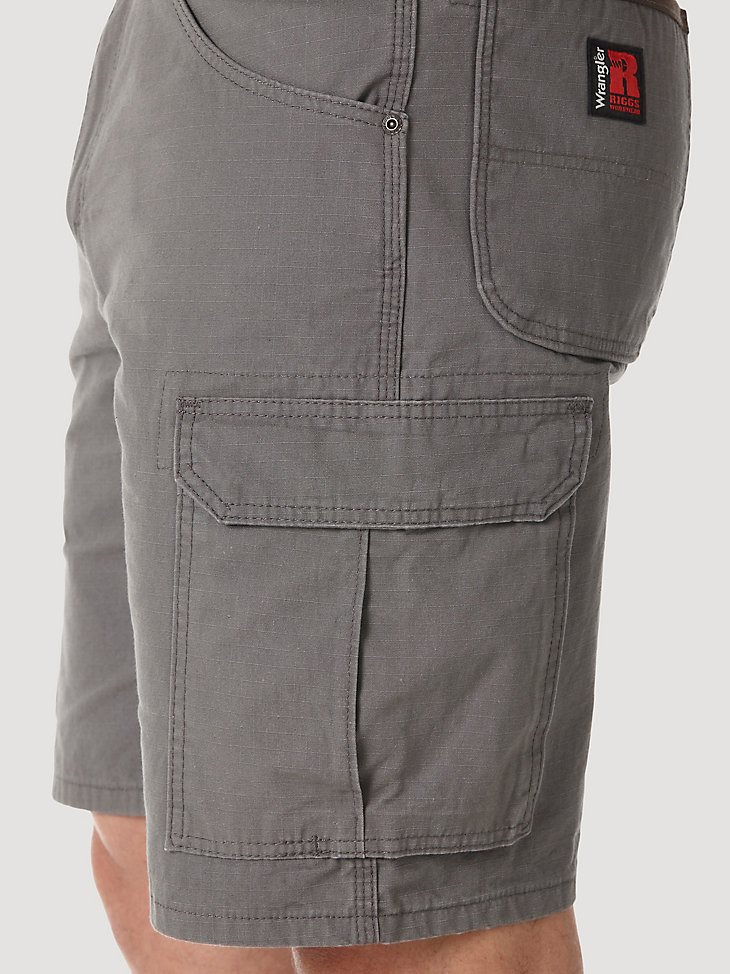 Wrangler RIGGS Workwear Ripstop Ranger Cargo Short in Slate