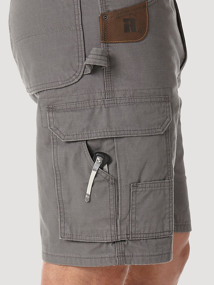 Wrangler RIGGS Workwear Ripstop Ranger Cargo Short in Slate