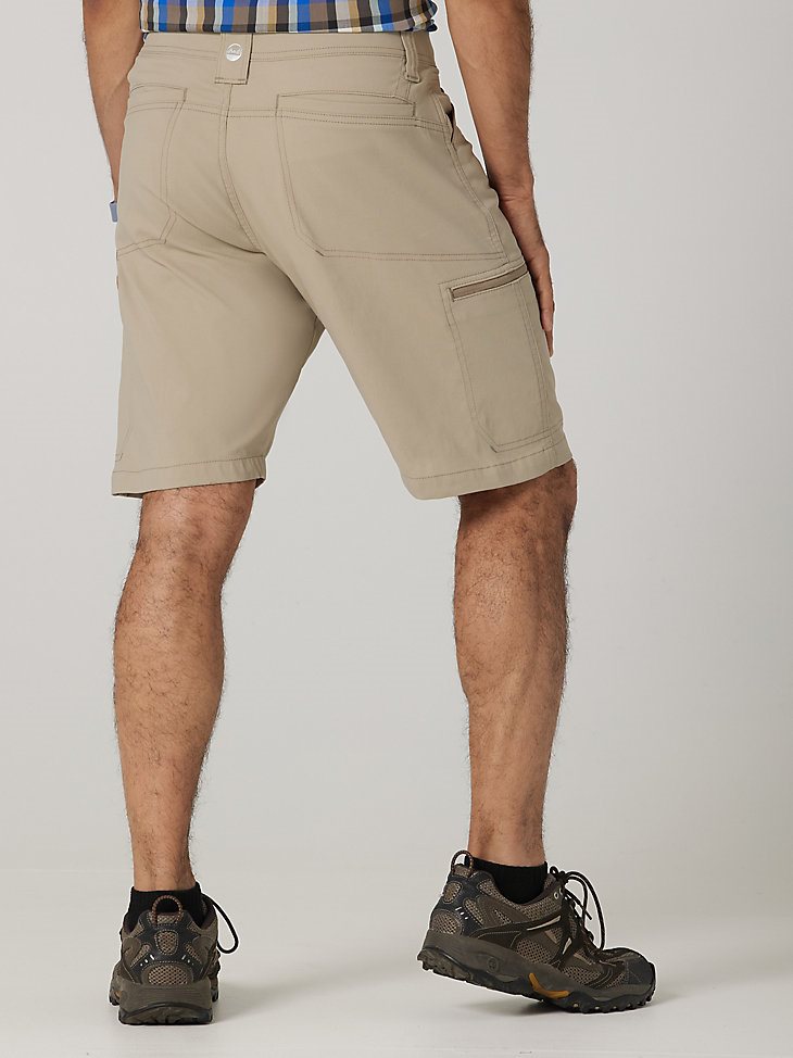 Men's Outdoor Multi Pocket Utility Short in Aluminum