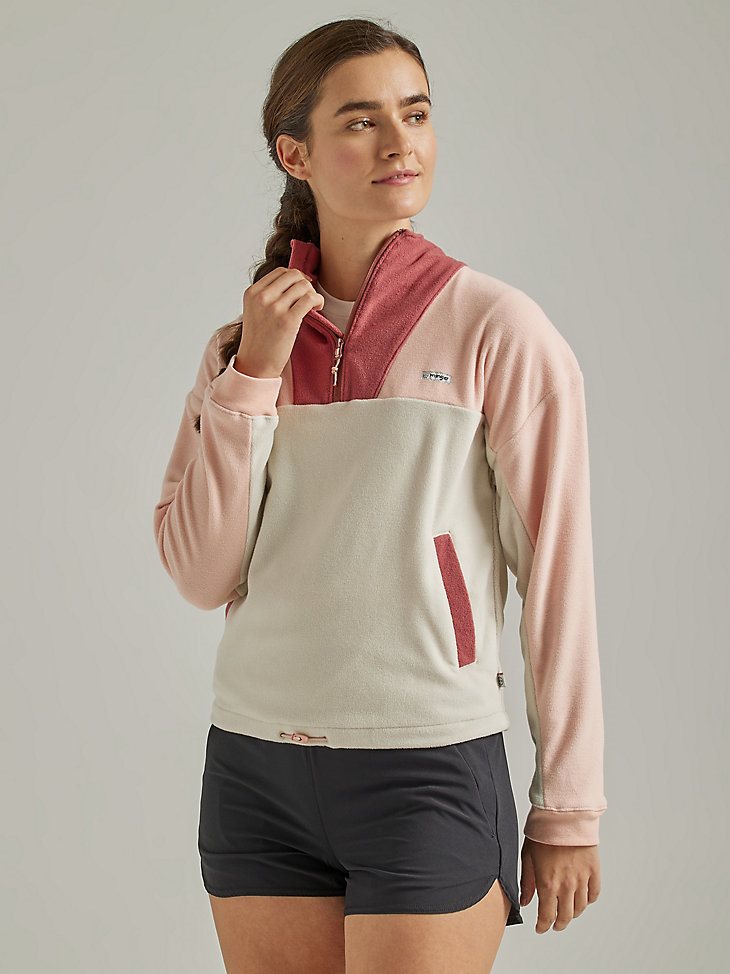 ATG By Wrangler Women's Horizon Pullover in Rose