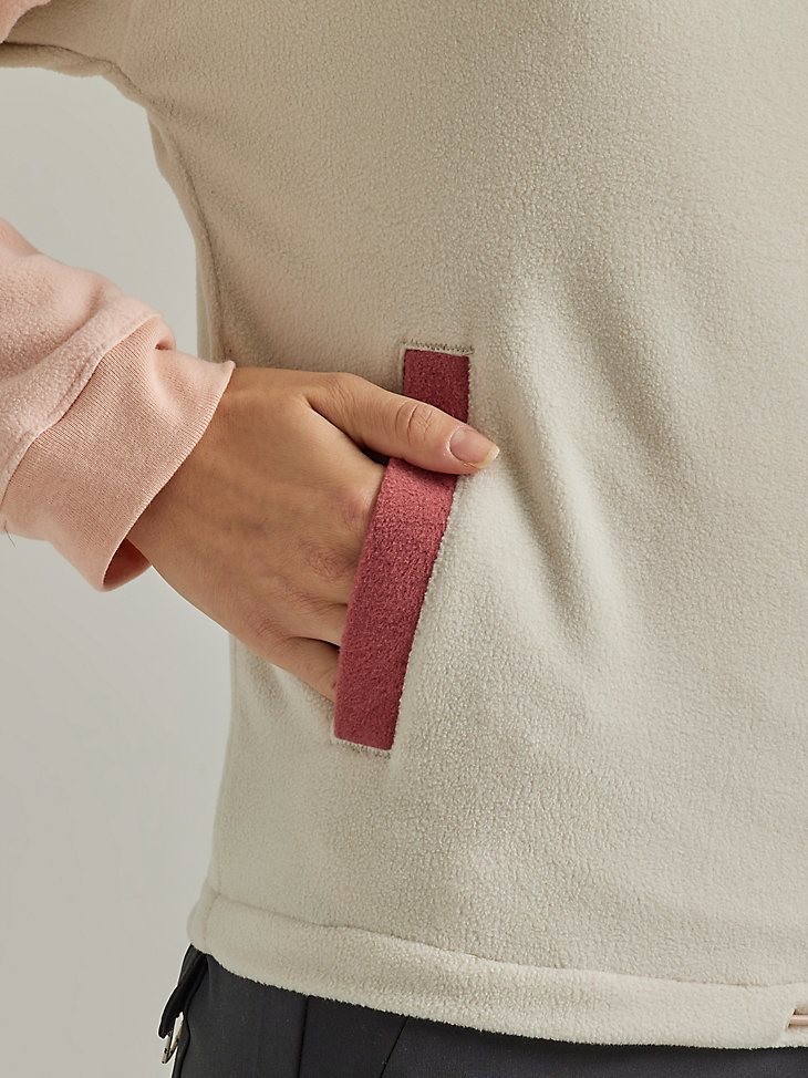 ATG By Wrangler Women's Horizon Pullover in Rose