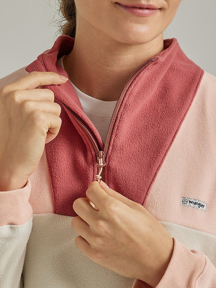 ATG By Wrangler Women's Horizon Pullover in Rose
