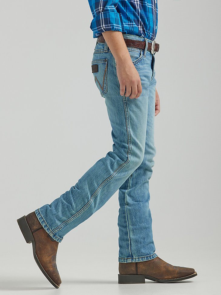 Boy's Wrangler Retro Slim Straight Jean (4-20) in Buffalo Pass