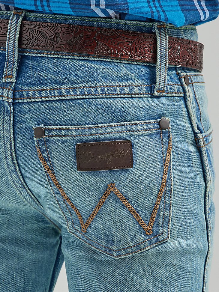 Boy's Wrangler Retro Slim Straight Jean (4-20) in Buffalo Pass