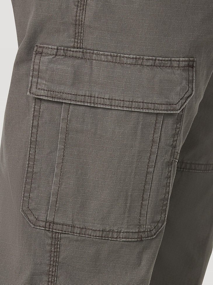 Men's Wrangler Authentics Relaxed Stretch Cargo Pant in Olive Drab