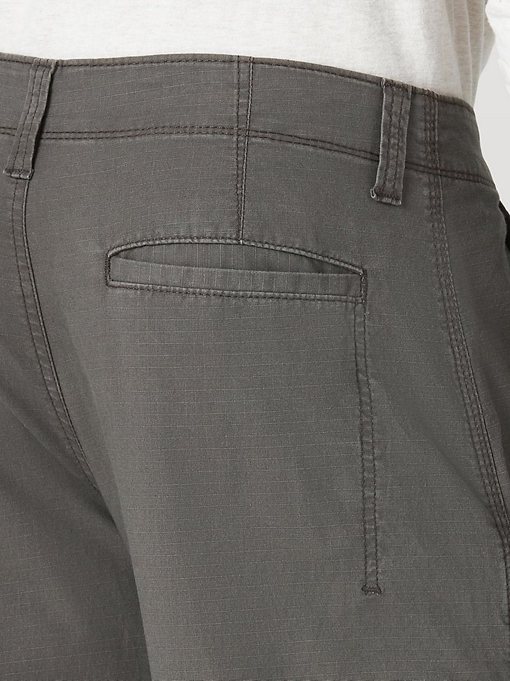 Men's Wrangler Authentics Relaxed Stretch Cargo Pant in Olive Drab