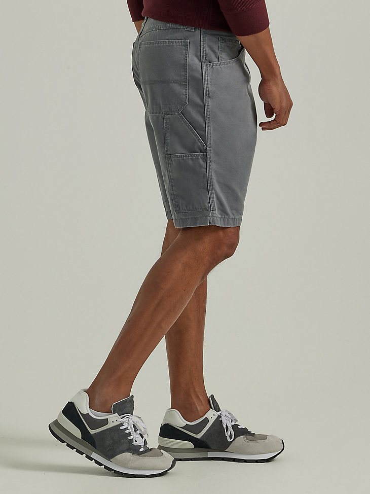 Men's Wrangler Authentics Loose Fit Carpenter Short in Rock Grey