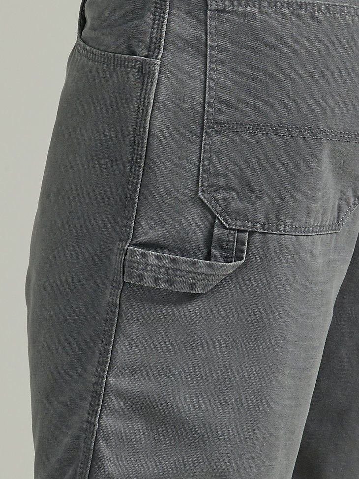 Men's Wrangler Authentics Loose Fit Carpenter Short in Rock Grey