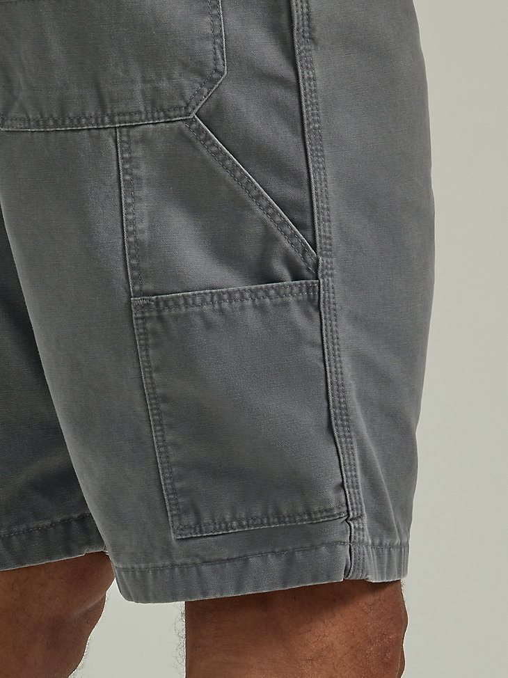 Men's Wrangler Authentics Loose Fit Carpenter Short in Rock Grey