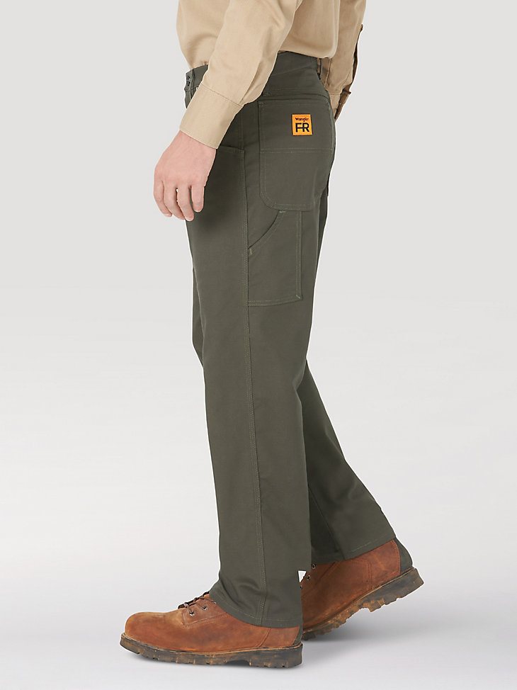 Wrangler RIGGS Workwear FR Flame Resistant Carpenter Pant in Loden