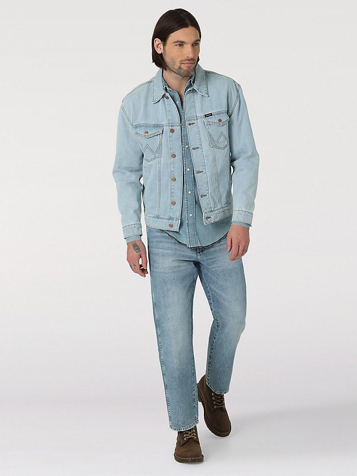 Men's Heritage Anti-Fit Jacket in Icy Blue