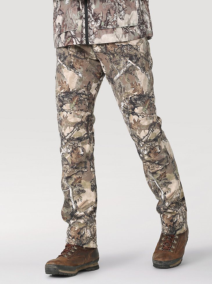 ATG Hunter Men's Fleece Lined Utility Pant in Warmwoods Camo