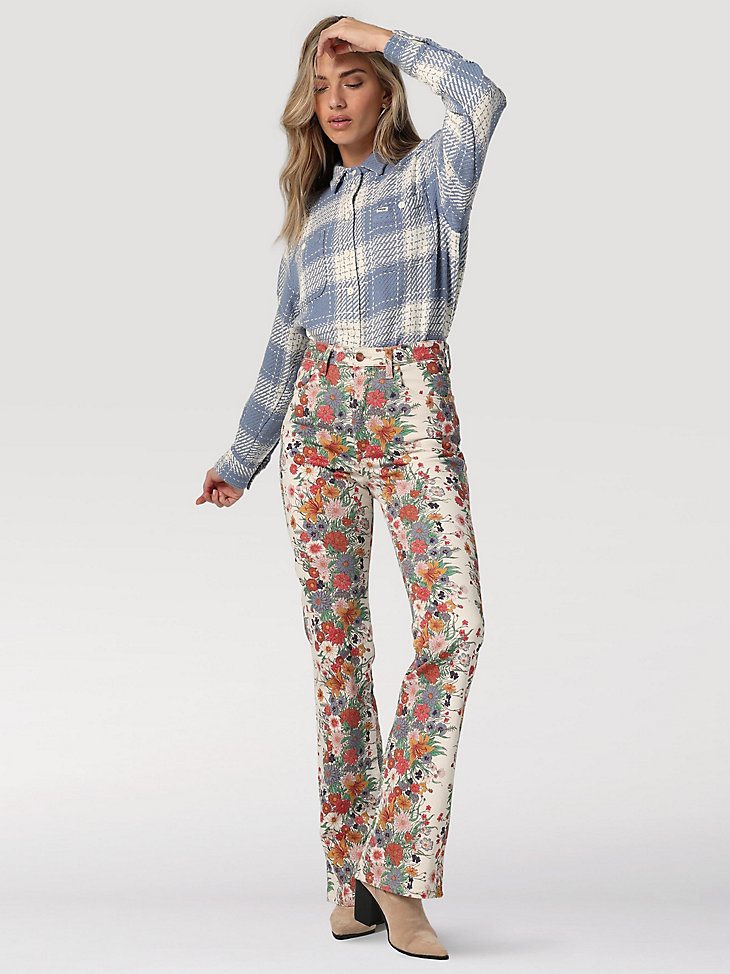 Women's Westward Floral Print Jean in Flora