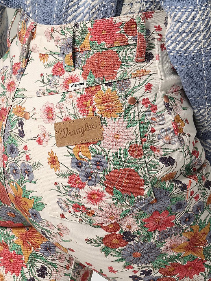 Women's Westward Floral Print Jean in Flora