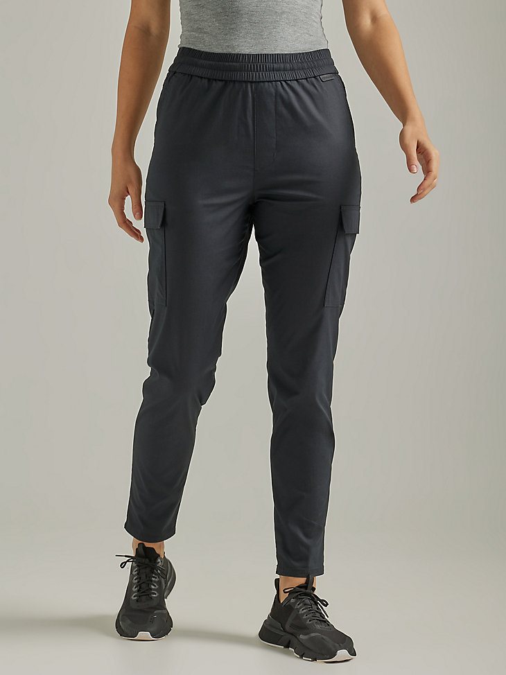 ATG By Wrangler Women's Cargo Jogger in Jet Black
