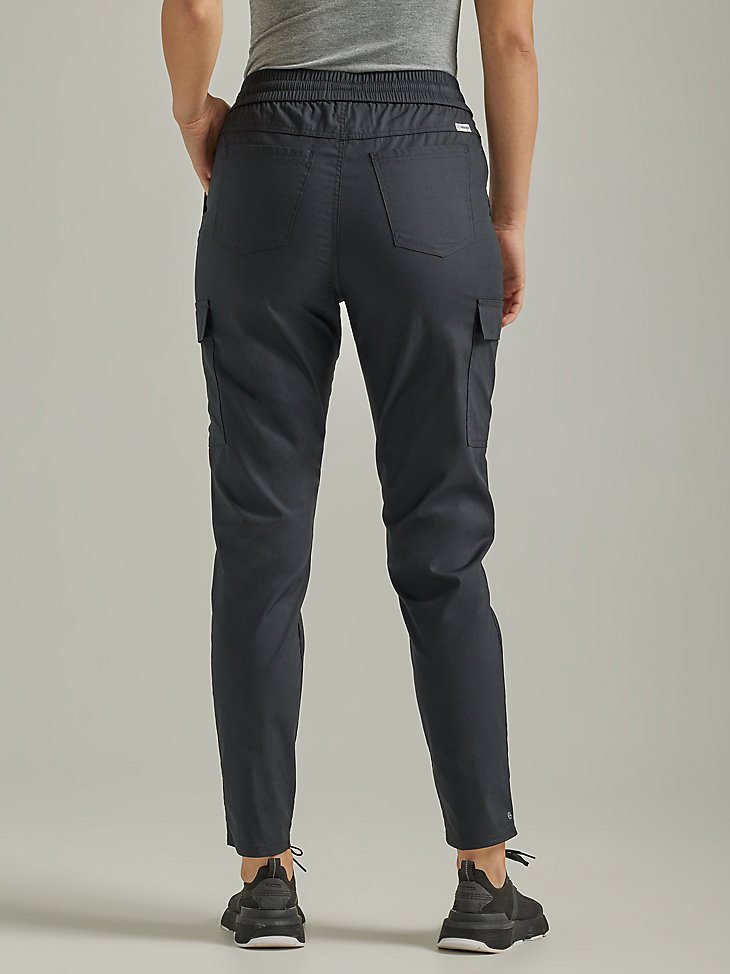 ATG By Wrangler Women's Cargo Jogger in Jet Black
