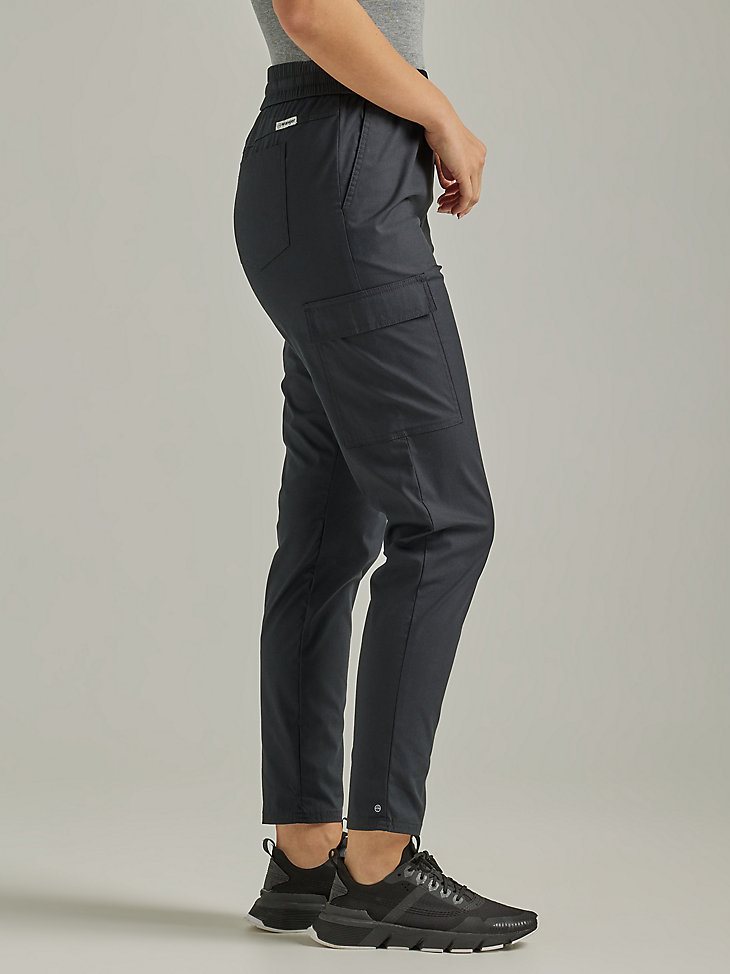 ATG By Wrangler Women's Cargo Jogger in Jet Black