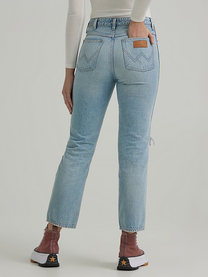 Women's Wild West Destructed Jean in Jerky