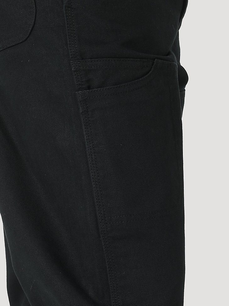 Wrangler RIGGS Workwear Mason Relaxed Fit Canvas Pant in Jet Black