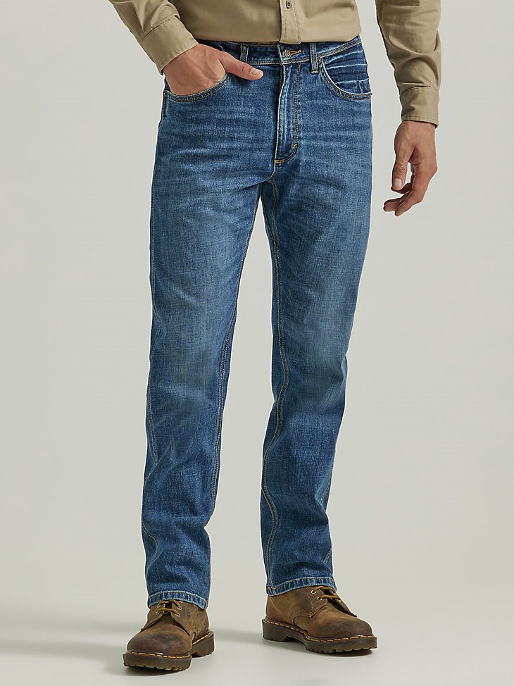 Men's Comfort That Won't Quit Regular Fit Jean in Deep Indigo