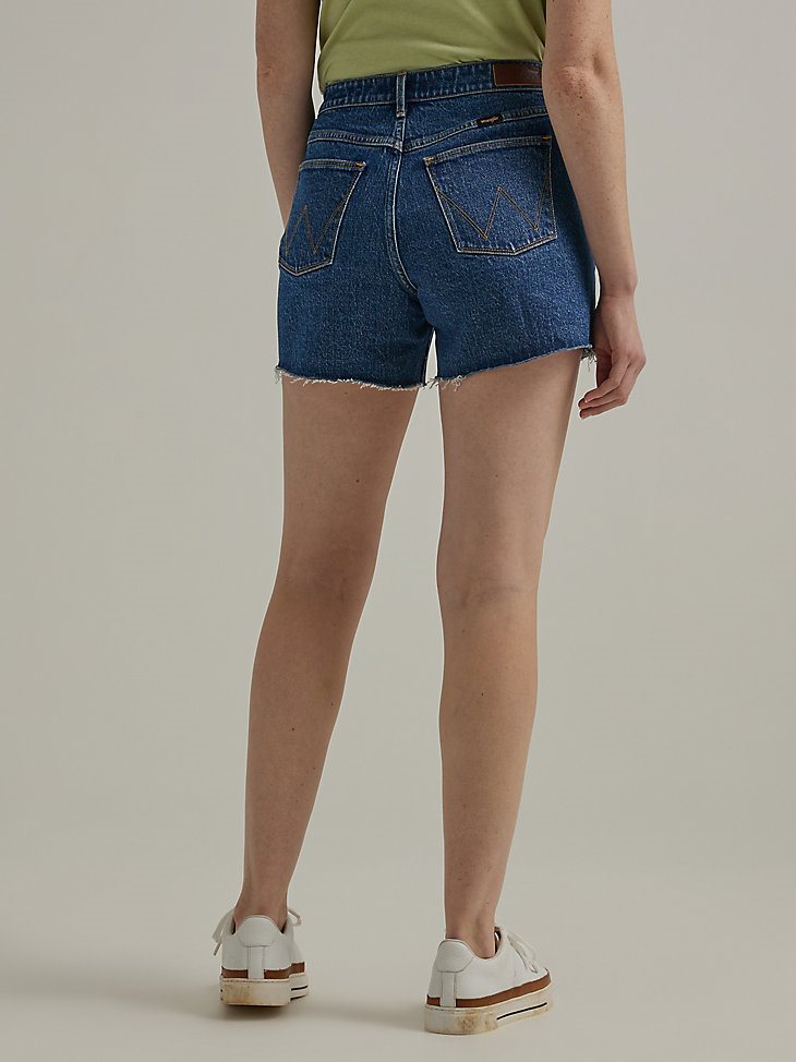 Women's High Rise Mid Thigh Short in Malibu