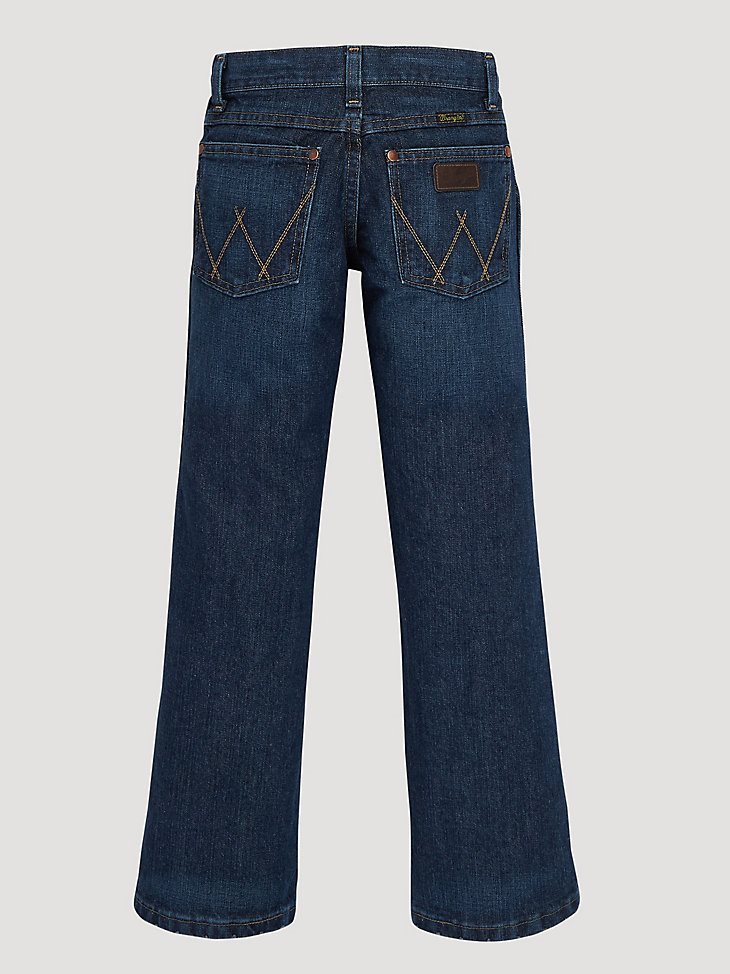 Boy's Wrangler Retro Straight Fit Jean (4-7) in Everyday Blue