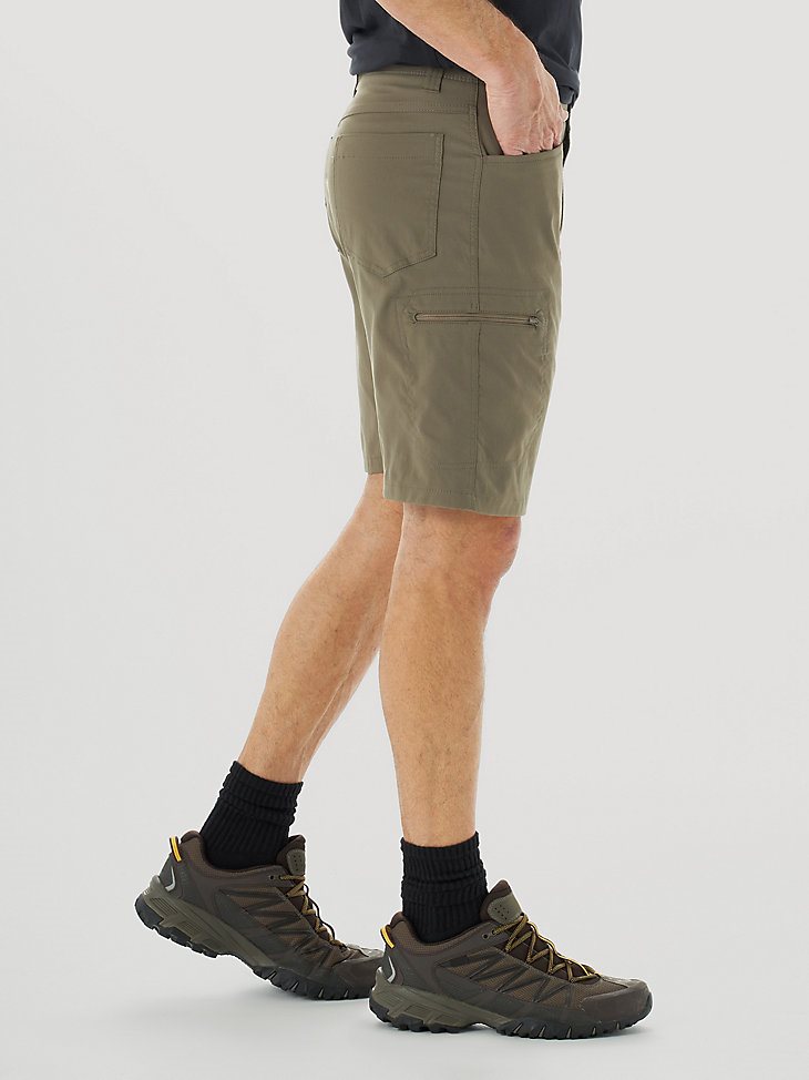 Men's Wrangler Authentics Comfort Waist Cargo Short in Morel