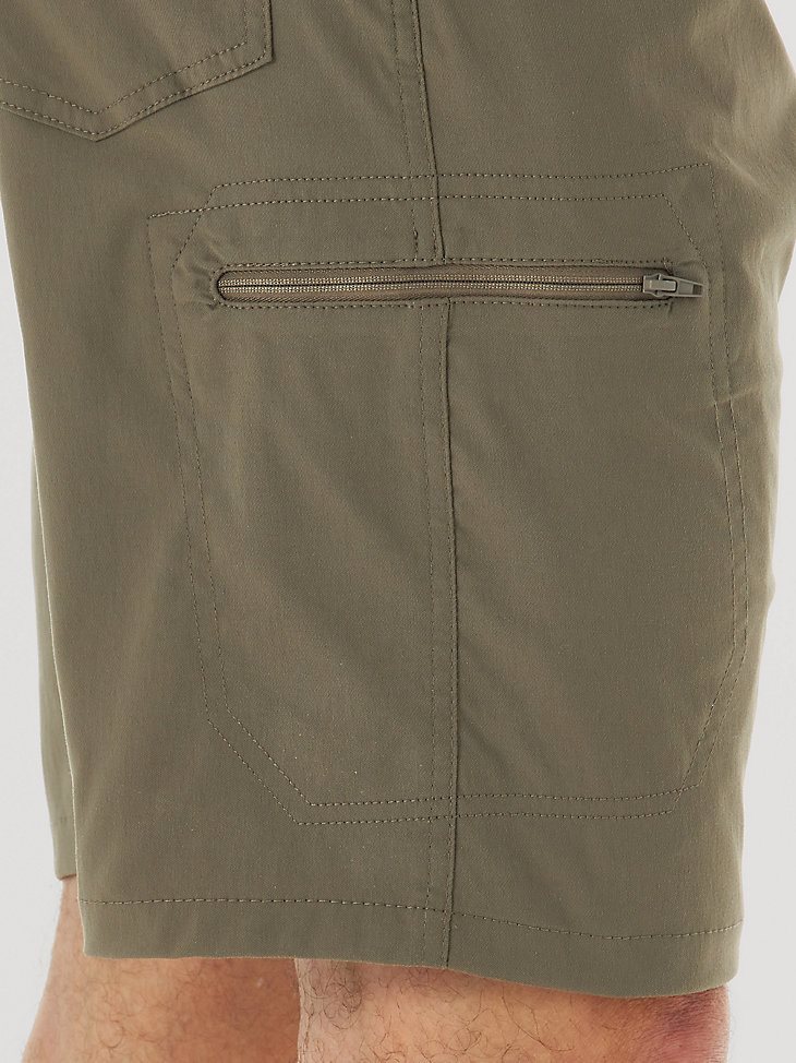 Men's Wrangler Authentics Comfort Waist Cargo Short in Morel