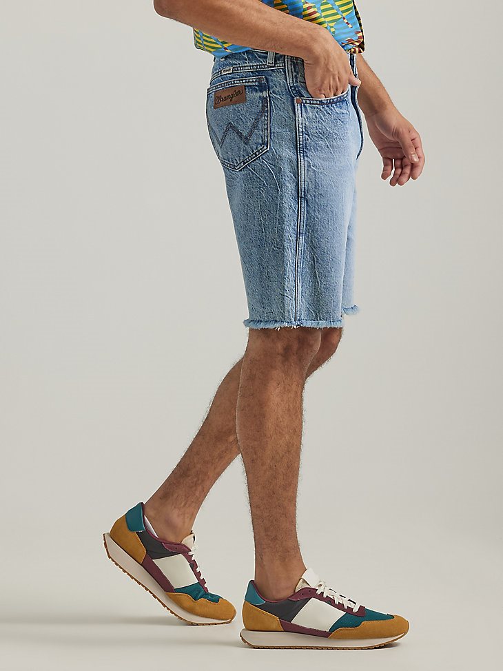 Men's Loose Fit Denim Short in Bodark
