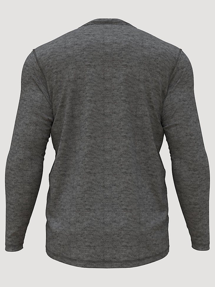 Men's Base Layer Heavyweight Thermal Top in Dark Grey