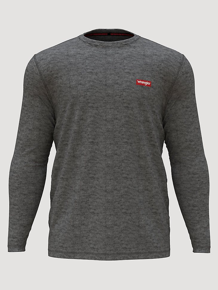 Men's Base Layer Heavyweight Thermal Top in Dark Grey