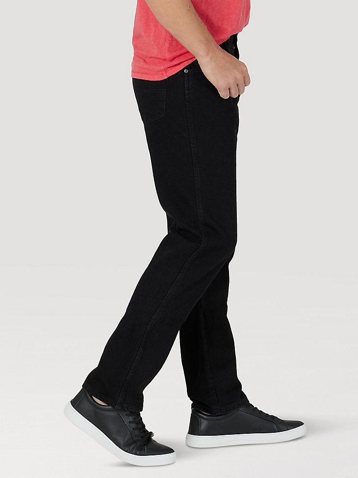 Men's Wrangler Authentics Regular Fit Cotton Jean in Black