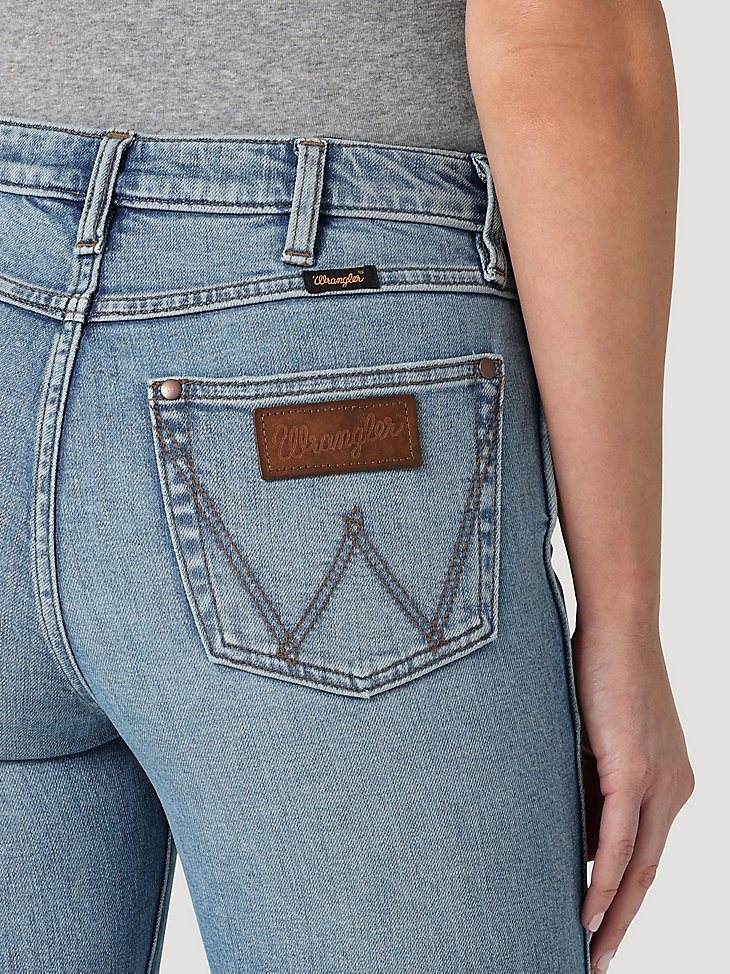 Women's Wrangler Retro Premium High Rise Released Hem Trouser Jean in Wilma