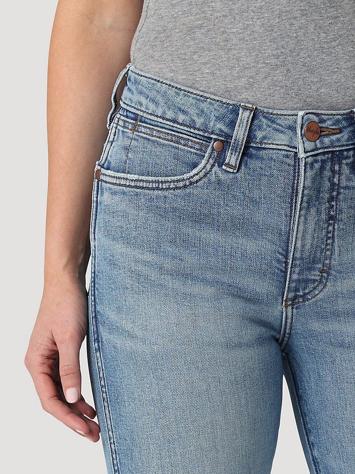 Women's Wrangler Retro Premium High Rise Released Hem Trouser Jean in Wilma