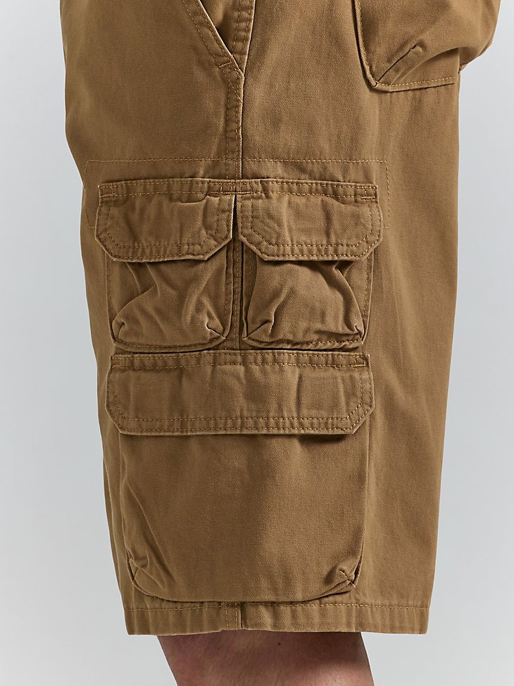 Men's Wrangler Authentics Cargo Short in Acorn