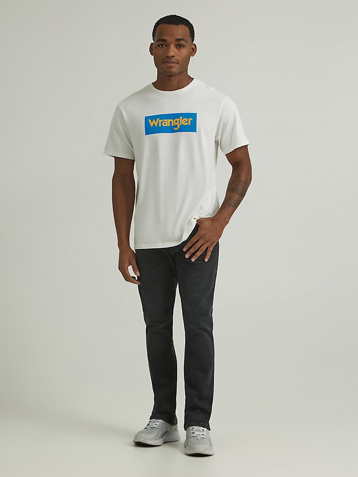 Men's Box Logo T-Shirt in Marshmallow