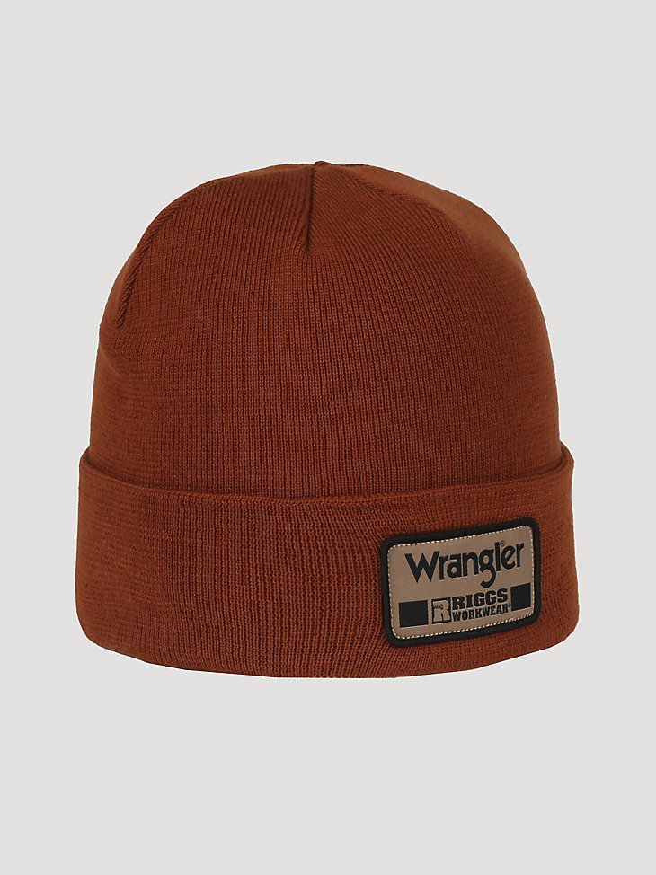 Wrangler Riggs Workwear Beanie in Duck Brown