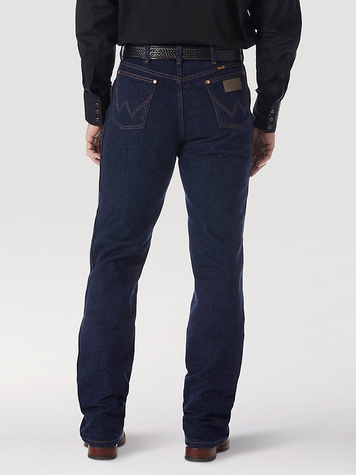 Wrangler Cowboy Cut Bootcut Stretch Regular Fit Jean in Navy