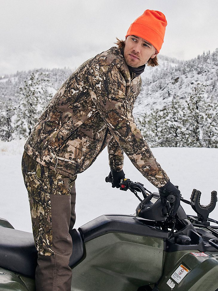 ATG Wrangler Hunter Men's Destination Jacket in Warmwoods Camo