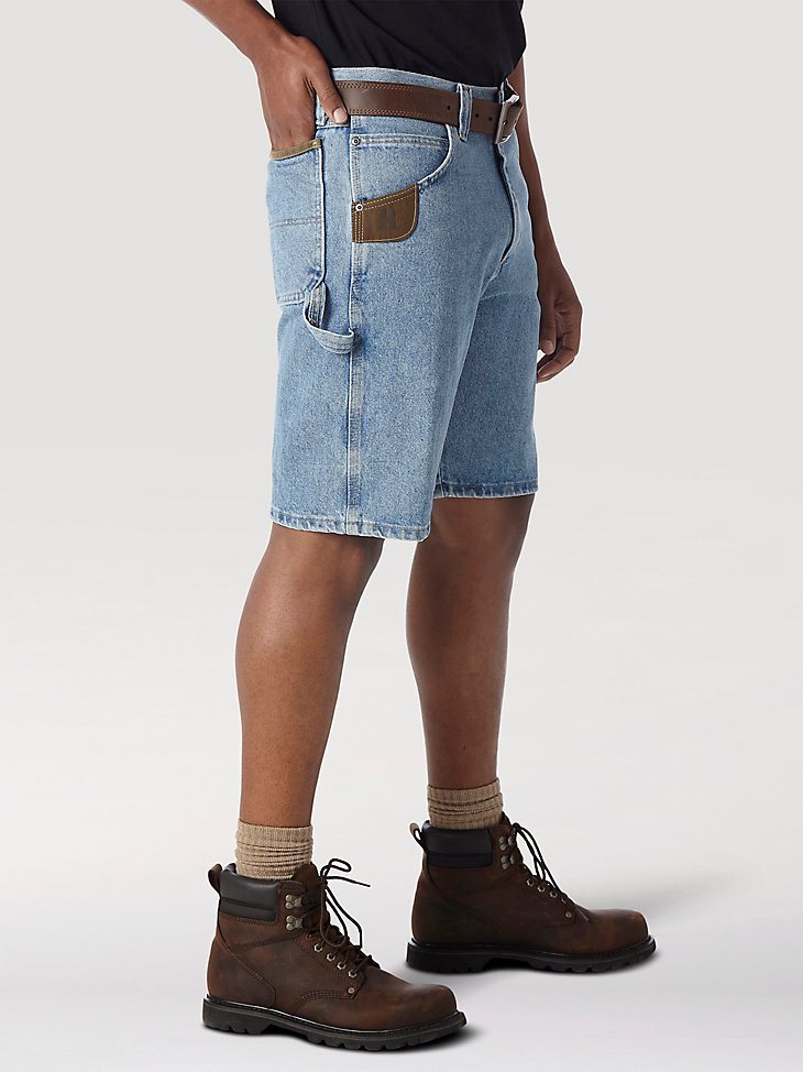 Wrangler RIGGS Workwear Carpenter Short in Vintage Indigo