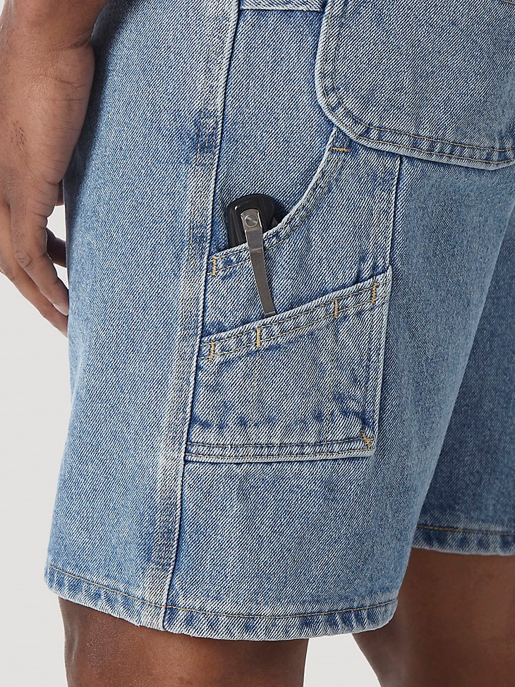 Wrangler RIGGS Workwear Carpenter Short in Vintage Indigo