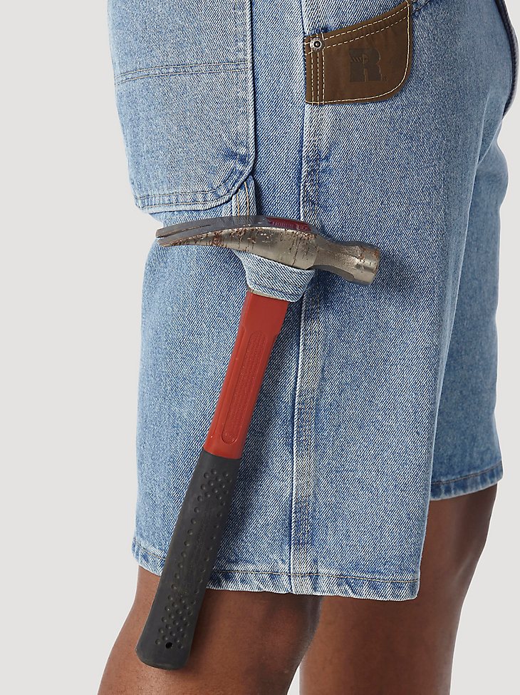 Wrangler RIGGS Workwear Carpenter Short in Vintage Indigo