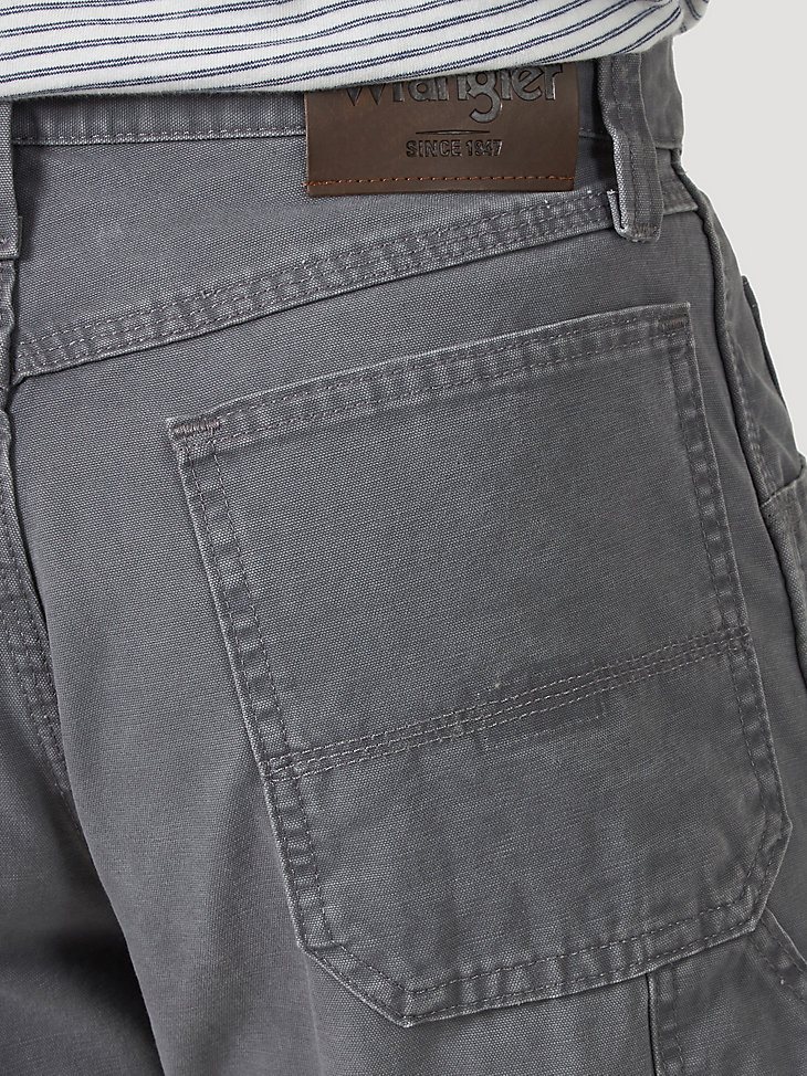 Men's Free To Stretch Carpenter Short in Rock Grey