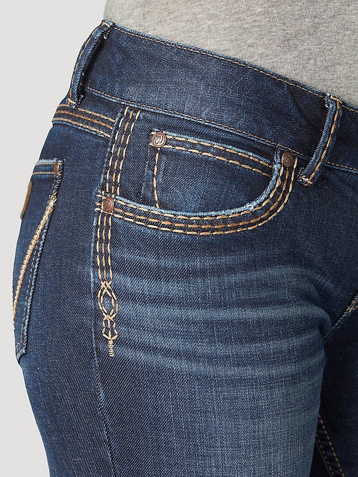 Women's Wrangler Retro Sadie Low-Rise Trouser Jean in Gabby