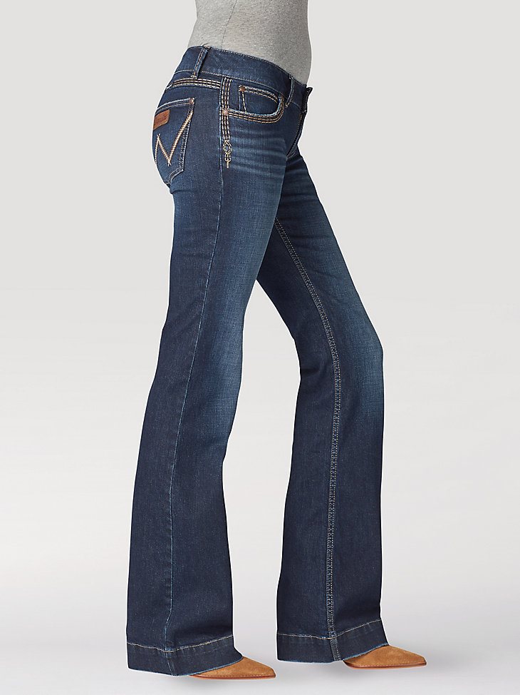Women's Wrangler Retro Sadie Low-Rise Trouser Jean in Gabby