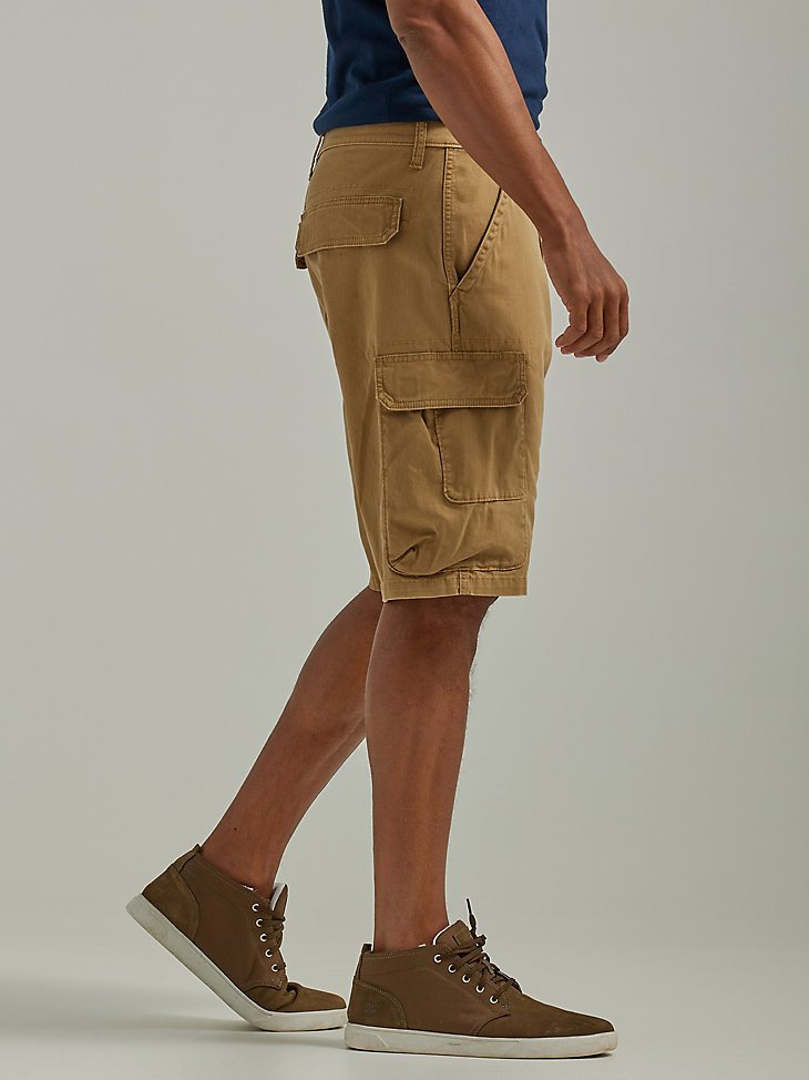 Wrangler Men's Five Star Premium Stacked Cargo Short in Acorn