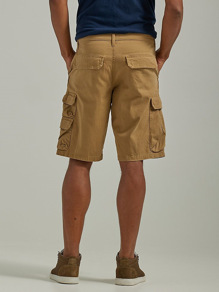 Wrangler Men's Five Star Premium Stacked Cargo Short in Acorn