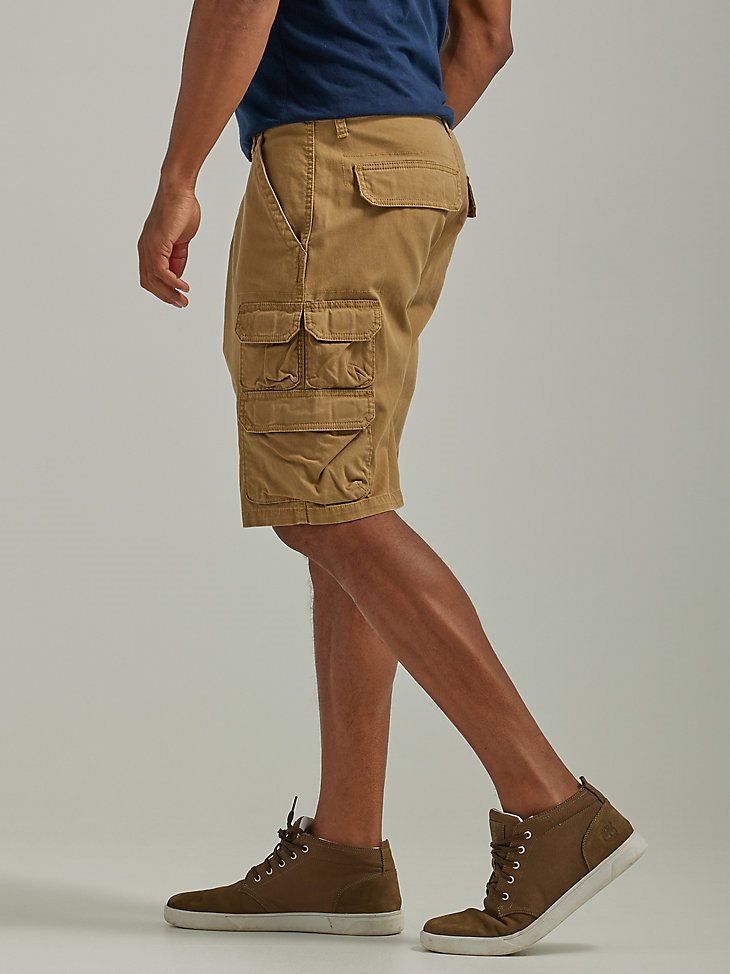 Wrangler Men's Five Star Premium Stacked Cargo Short in Acorn