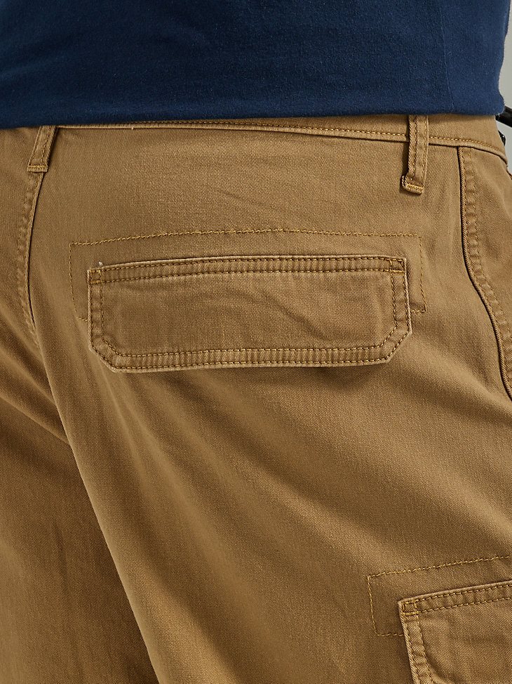 Wrangler Men's Five Star Premium Stacked Cargo Short in Acorn