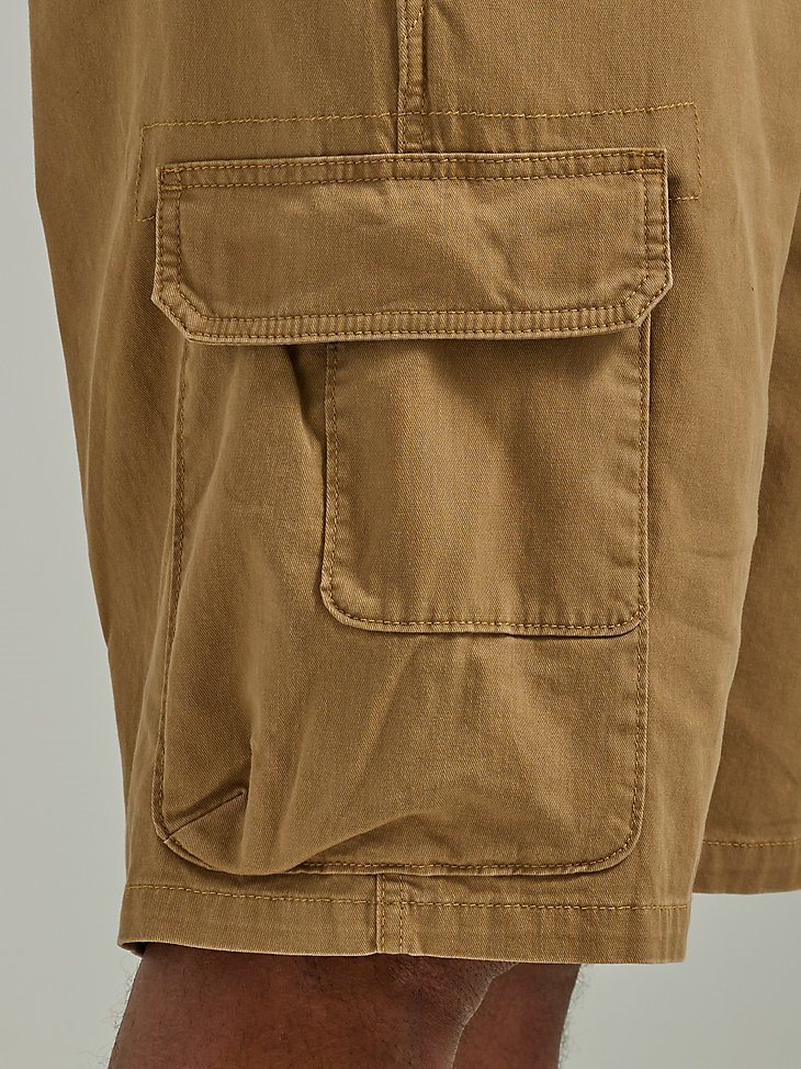 Wrangler Men's Five Star Premium Stacked Cargo Short in Acorn